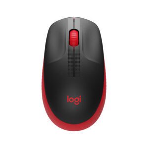 RATON LOGITECH M190 INALAMBRICO NEGRO/ROJO 50992060918515 P/N: 910-005908 | Ref. Artículo: 910-005908