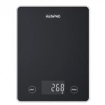 RENPHO  CALIBRA 1L - SMART NUTRITION SCALE - BLE - 3AAA - BLACK GLASS (UP TO 22LB/10KG) 4897122201530 | P/N: PEU-R-T001-BK | Ref. Artículo: 1400905