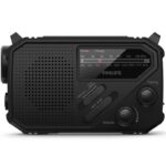 Radio Portátil Philips TAR1609/ a Pilas/ con Batería/ Linterna/ Placa Solar/ Negra 4895229151192 TAR1609/00 PHIL-RADIO TAR1609