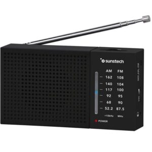 Radio Portátil Sunstech RPS412/ Negra 8429015019807 RPS412BK SUN-RADIO RPS412BK