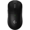 Ratón Gaming Inalámbrico Logitech PRO X Superlight 2/ Batería recargable/ Hasta 44000 DPI/ Negro 5099206104532 910-006631 LOG-MOU PRO X SUPLIGHT 2 BK