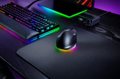 Razer Pro Click V2 Vertical ratón Universal mano derecha RF Wireless + Bluetooth + USB Type-C Óptico 30000 DPI - Imagen 3