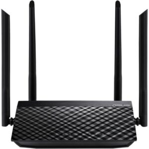 Router Inalámbrico Asus RT-AC1200 V2/ 1200Mbps/ 2.4GHz 5GHz/ 4 Antenas/ WiFi 802.11ac/n/a/ - n/b/g 4718017254731 90IG0550-BM3400 ASU-ROU RT-AC1200 V2