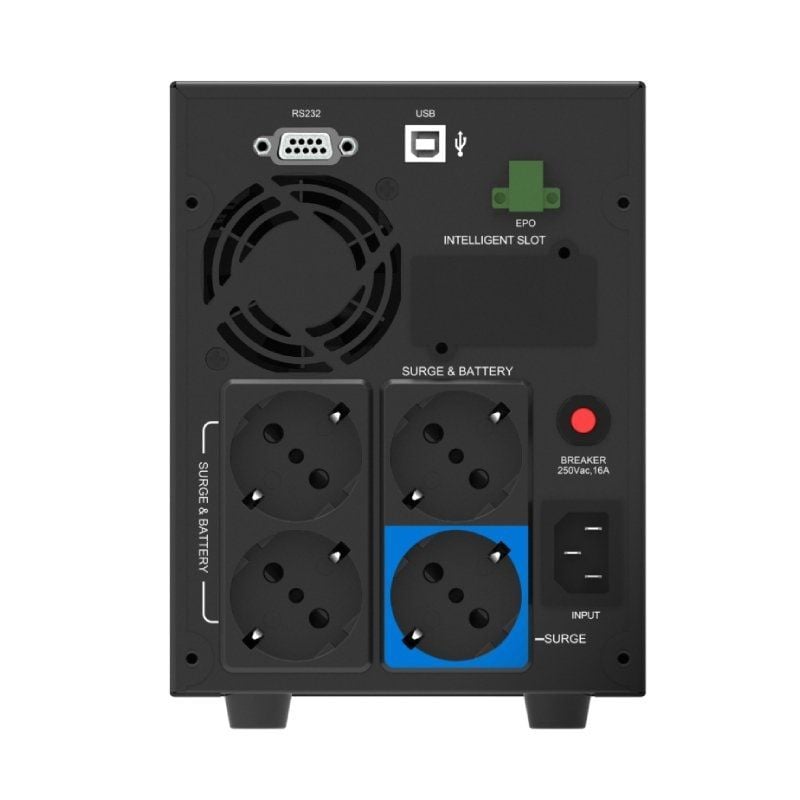 SAI Línea Interactiva Phasak Protekt 2160 VA/ 2160VA-1400W/ 4 Salidas/ Formato Torre - Imagen 2