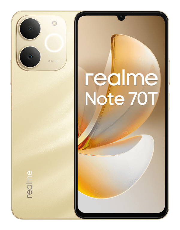 SMARTPHONE REALME NOTE 70T 4GB 256GB BEACH GOLD 6941764469686 6941764469686