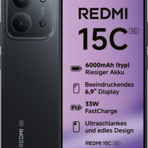 SMARTPHONE XIAOMI REDMI 15C 5G NFC 6