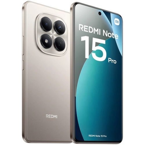 83" 8GB RAM 256GB ROM TITANIUM COLOR 6932554480509 P/N: MZB0MGWEU | Ref. Artículo: REDMINOTE15PRO-8/256TM