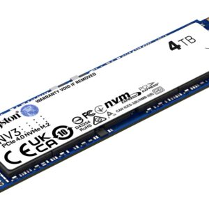 SSD KINGSTON NV3 4TB M2 NVMe 0740617346602 SNV3S/4000G