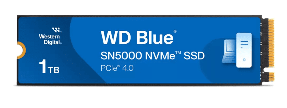 SSD WD BLUE SN5000 1TB NVME 0718037894843 WDS100T4BOE