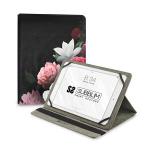SUBBLIM Funda Tablet Universal TRENDY CASE ROSAS 11" 8436586742294 | P/N: SUBCUT-4TC011 | Ref. Artículo: 1359491