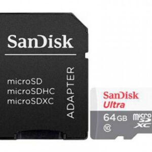 SanDisk 64GB Ultra microSDXC memoria flash Clase 10 0619659185060 | P/N: SDSQUNR-064G-GN3MA | Ref. Artículo: 1338845