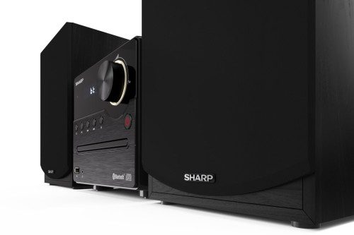Sharp XL-B512(BK) sistema de audio para el hogar Microcadena de música para uso doméstico 45 W Negro - Imagen 2