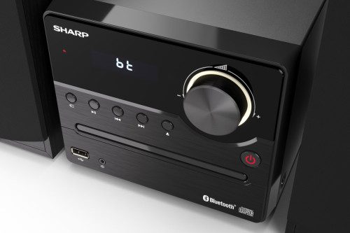 Sharp XL-B512(BK) sistema de audio para el hogar Microcadena de música para uso doméstico 45 W Negro - Imagen 4