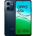 Smartphone Oppo A5x 4GB/ 128GB/ 6.67"/ Negro Azul 6932169370332  OPP-SP A5X 4-128 BK