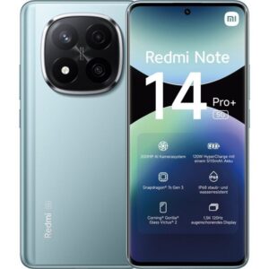 Smartphone Xiaomi Redmi Note 14 Pro+ 8GB/ 256GB/ 6.67"/ 5G/ Azul 6932554401610 MZB0IJAEU XIA-SP NOTE14PP 5G 8-256 BL
