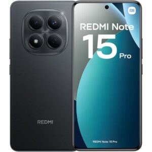 Smartphone Xiaomi Redmi Note 15 Pro 12GB/ 512GB/ 6.83"/ Negro 6932554469795  XIA-SP NOTE15P 12-512 BK