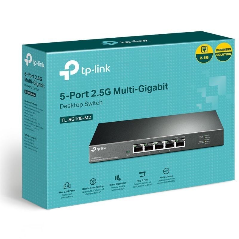 Switch TP-Link TL-SG105-M2 5 Puertos/ RJ-45 1/ 2.5Gbps - Imagen 4