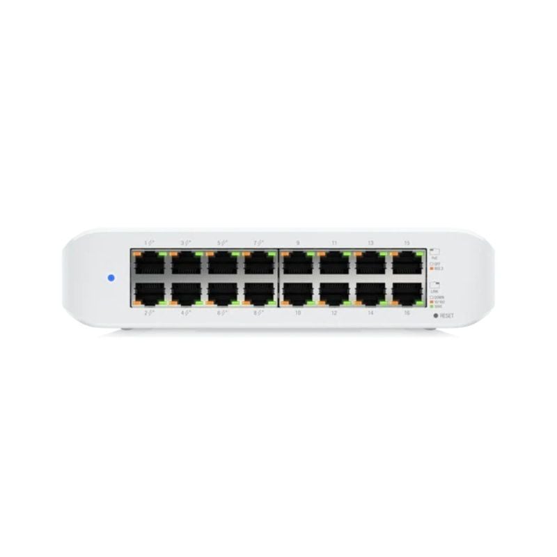 Switch Ubiquiti UniFi Lite USW-LITE-16-POE 16 Puertos/ RJ45 10/100/1000 PoE - Imagen 2