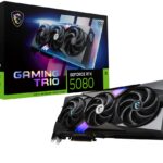 TARJETA GRAFICA MSI RTX 5080 16GB GAMING TRIO OC 4711377292160 912-V531-005