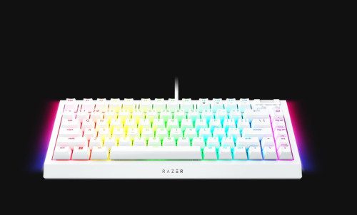TECLADO RAZER BLACKWIDOW V4 75% BLANCO (USA) (RZ03-05001700-R3M1) - Imagen 4
