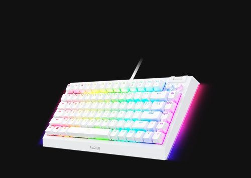 TECLADO RAZER BLACKWIDOW V4 75% BLANCO (USA) (RZ03-05001700-R3M1) - Imagen 5