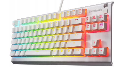 TECLADO STEELSERIES APEX 3 TKL (USA) BLANCO (64819) 5707119060523 | P/N: 64819 | Ref. Artículo: 1395619