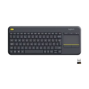 TECLADO TV LOGITECH K400 PLUS MULTIMEDIA WIRELESS NEGRO 50992060593514 P/N: 920-007137 | Ref. Artículo: LTK400PLUS