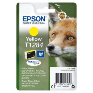 TINTA EPSON C13T12844012 T1284 AMARILLA 8715946624648 P/N: C13T12844012 | Ref. Artículo: EPT12844010