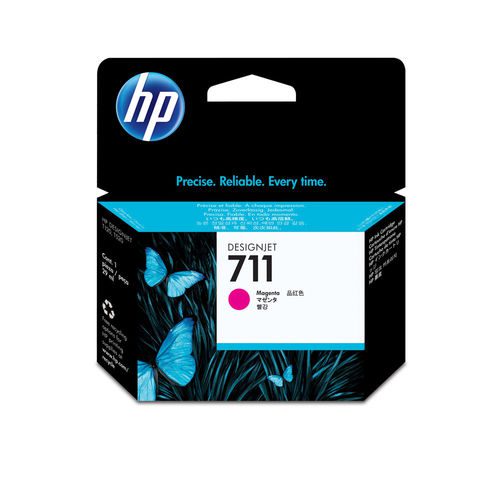 TINTA HP CZ131A Nº 711 MAGENTA 29 ML. 886112841140 P/N: CZ131A | Ref. Artículo: HPCZ131A