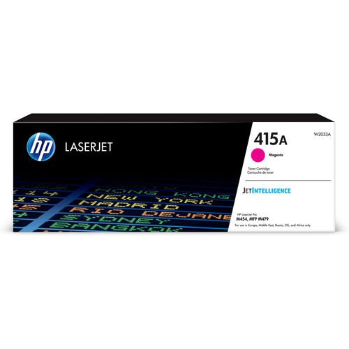 TONER HP W2033A 415A MAGENTA 2.100PAG 192018046375 P/N: W2033A | Ref. Artículo: HPW2033A