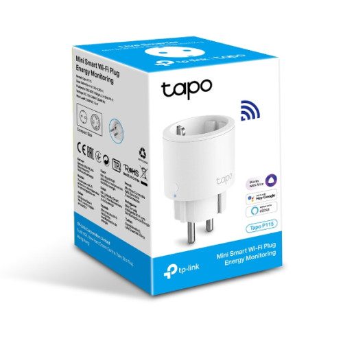 TP-Link Tapo P115 enchufe inteligente 3680 W Blanco - Imagen 2