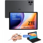Tablet ZTE Tab Blade X1001W 10.1"/ 4GB/ 128GB/ Octacore/ Gris/ Incluye Teclado y Stylus Pen 6902176157424 P606T07W ZTE-TAB BLD X1001W 4-128BKTP
