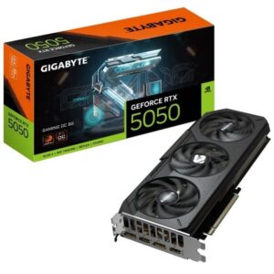 Tarjeta Gráfica Gigabyte GeForce RTX 5050 Gaming OC/ 8GB GDDR6 4719331356750 9VN5050GO-00-G10 GIG-GF RTX5050 GAM OC 8G