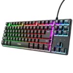 Teclado Gaming Mecánico Trust Gaming GXT 833 Thado TKL 25888 8713439258882 25888 TRU-TEC GXT 833 THADO BK