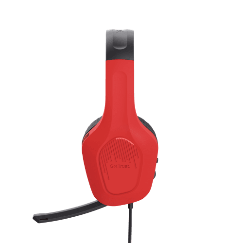 Trust GXT 416S Zirox Auriculares Alámbrico Diadema Juego Negro, Cian, Rojo - Imagen 6