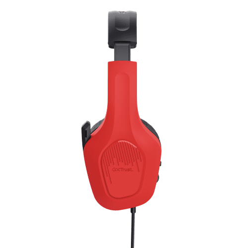 Trust GXT 416S Zirox Auriculares Alámbrico Diadema Juego Negro, Cian, Rojo - Imagen 7