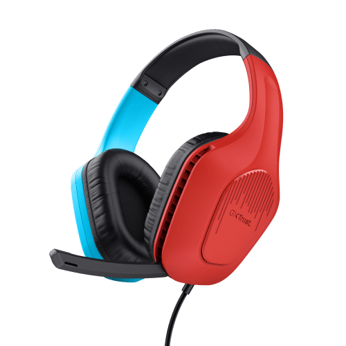 Trust GXT 416S Zirox Auriculares Alámbrico Diadema Juego Negro