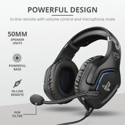 Trust GXT 488 Forze PS4 Auriculares Diadema Negro - Imagen 9