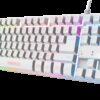 Trust GXT 833W Thado teclado Juego USB QWERTY Español Blanco 8713439247398 | P/N: 24739 | Ref. Artículo: 1386274