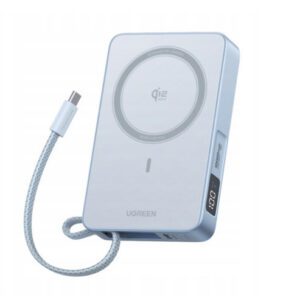 UGREEN 10000MAH MAGNETIC QI 25W WIRELESS POWER BANK 6941876276615 | P/N: 65958B | Ref. Artículo: 1402167