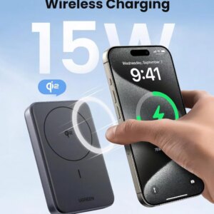 UGREEN 10000MAH MINI MAGNETIC WIRELESS 30W POWER BANK 6941876247639 | P/N: 45763 | Ref. Artículo: 1403167