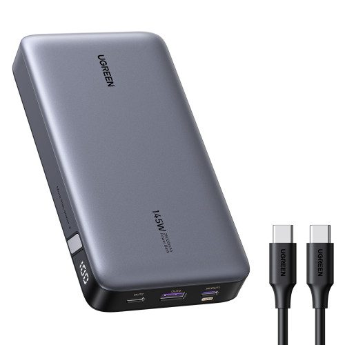 Ugreen 90597A batería externa 25000 mAh Gris - Imagen 2