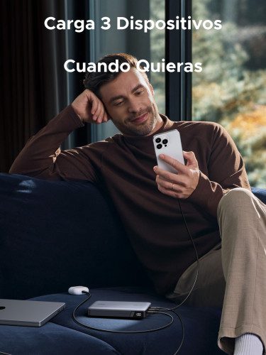 Ugreen 90597A batería externa 25000 mAh Gris - Imagen 5