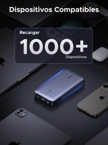Ugreen 90597A batería externa 25000 mAh Gris - Imagen 9