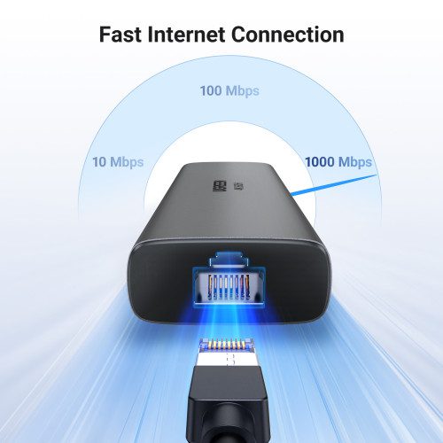 Ugreen REVODOK 6-IN-1 4K@60HZ HDMI ETH DOCK Acoplamiento Base Gris - Imagen 4