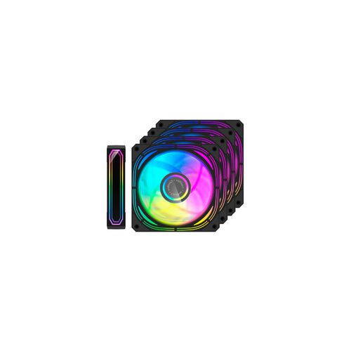 VENTILADOR 12CM COOLBOX INFINITY PRO A-RGB KIT 4 VENTILADORES 8436624420962 P/N: COO-VAU-ARX4 | Ref. Artículo: COO-VAU-ARX4