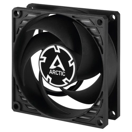 VENTILADOR 8CM ARCTIC P8 PWM PST NEGRO - Imagen 2