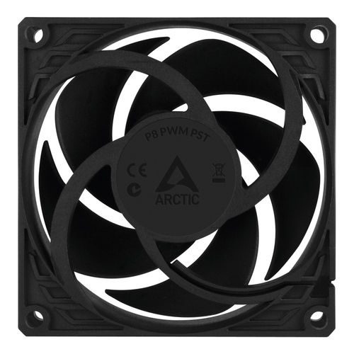 VENTILADOR 8CM ARCTIC P8 PWM PST NEGRO - Imagen 5
