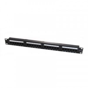 WP 19" Patch Panel Cat.6a UTP 24 RJ45 ports 1U 8056045875099 | P/N: WPC-PAN-6AU-24 | Ref. Artículo: 52323