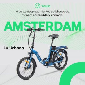 YOUIN E-BIKE AMSTERDAM IV - U 8436606903445 | P/N: BK1003 | Ref. Artículo: 1400756